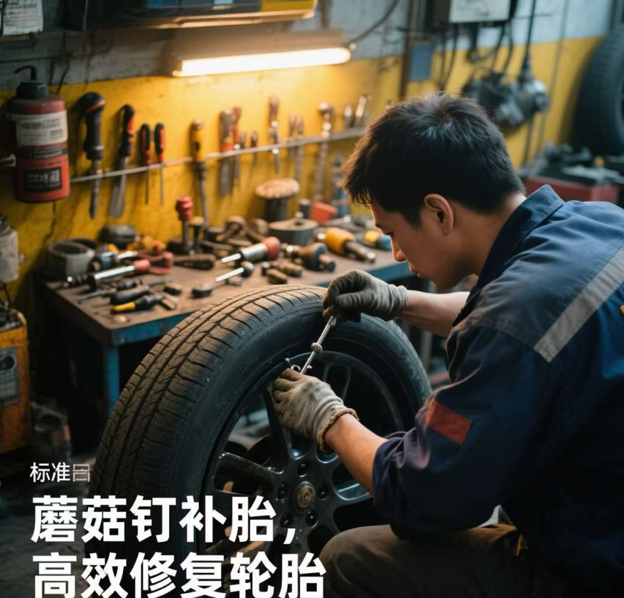 【自动充值】途虎养车车辆蘑菇钉补胎(维修)