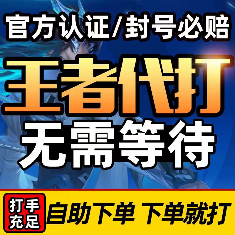 （标价为1星）青铜-钻石五1星王者段位代打-可倍拍